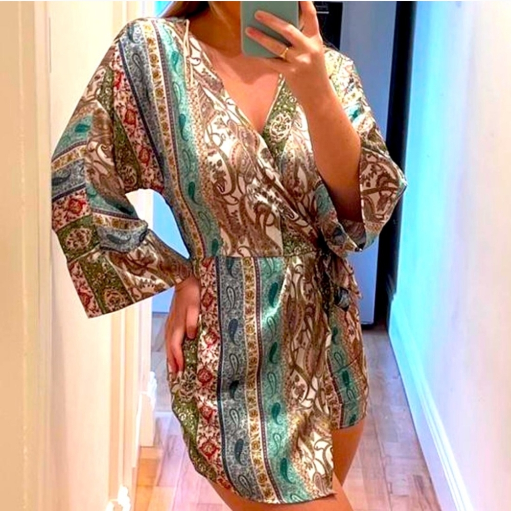 Zara Multicolor Patterned Jumpsuit - image 5